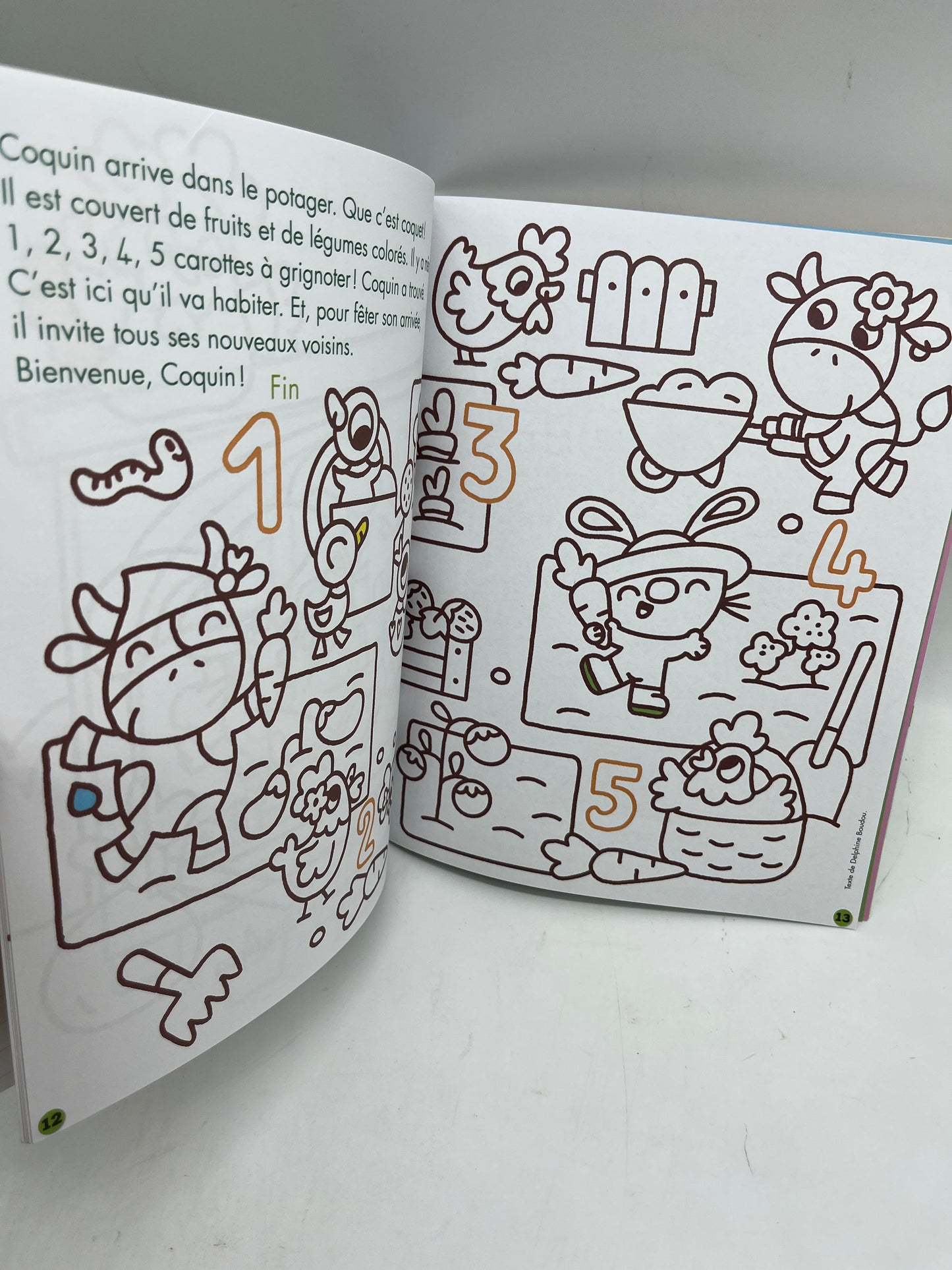 Livre d’activité Magazine TOUPIE les jeux de l’école avec ses 175 gommettes Coco le lapin  Neuf