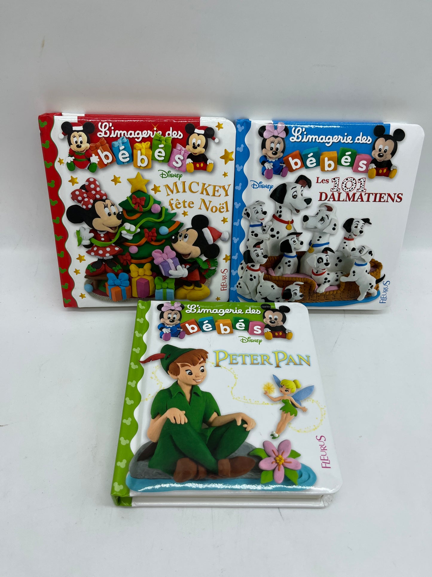 Lot de 3 livres Imagerie des bébés Éditions Fleurus Spécial Disney Neuf