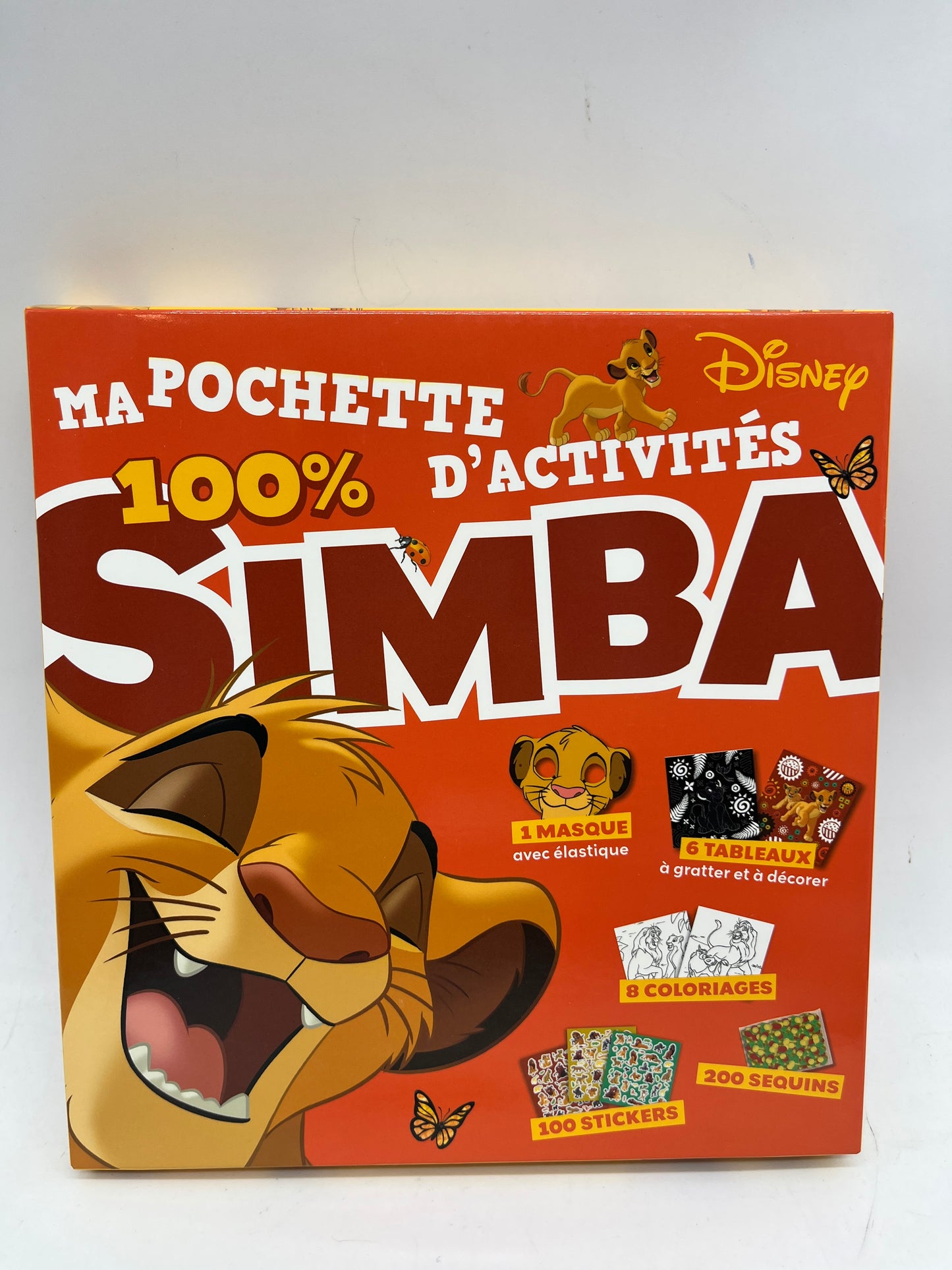 Pochettes 100% activités disney Simba spécial Vacances Neuve!