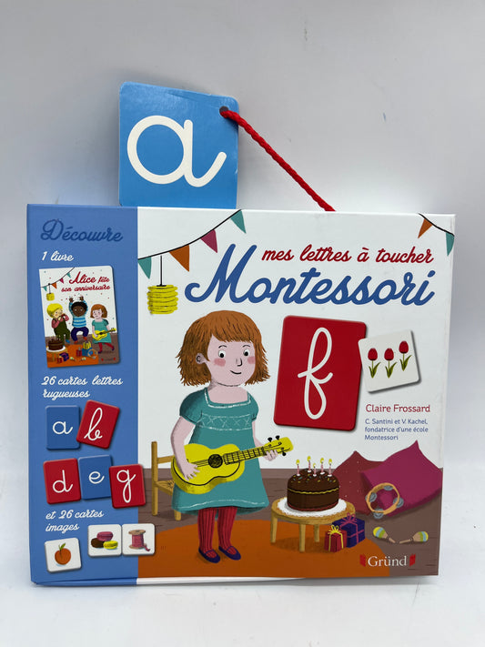 Coffret Montessori je fais seul Montessori L’apprentissage des lettres j’écris je lis Neuf !