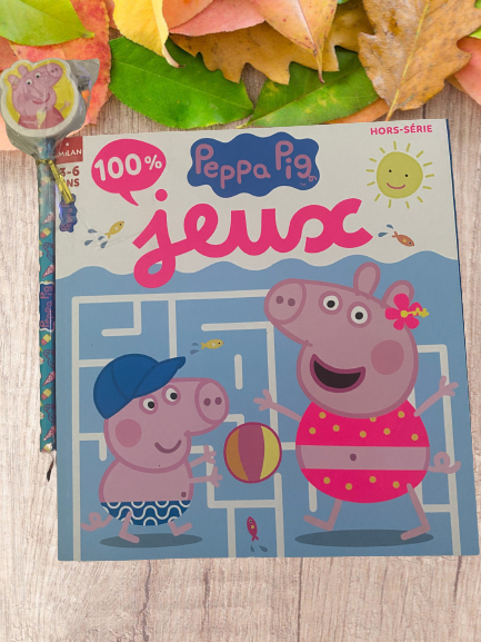 Livre d'activité 3- 6 ans 100% jeux Peppa pig Neuf avec son crayon !