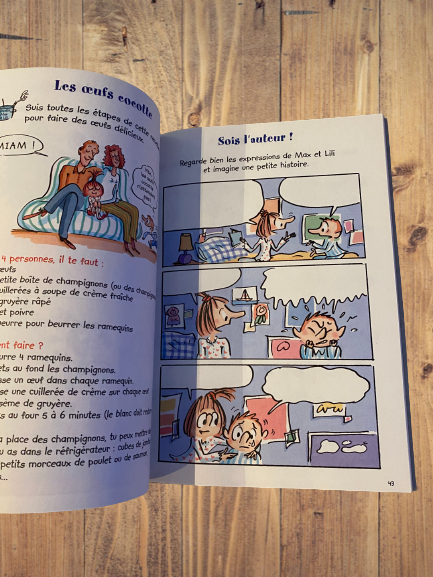 Livre activité Le grand livre-jeux 120 pages de jeux et d'activités  La vie avec Max et Lili  Modèle numéro 4