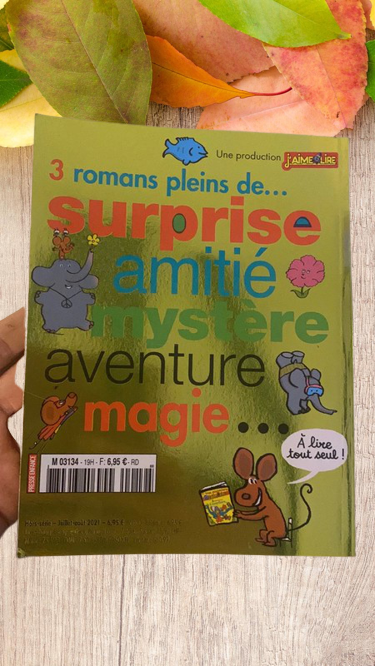 Magazine mes premiers j'aime lire Neuf 3 romans !  Niveau CP CE1 !