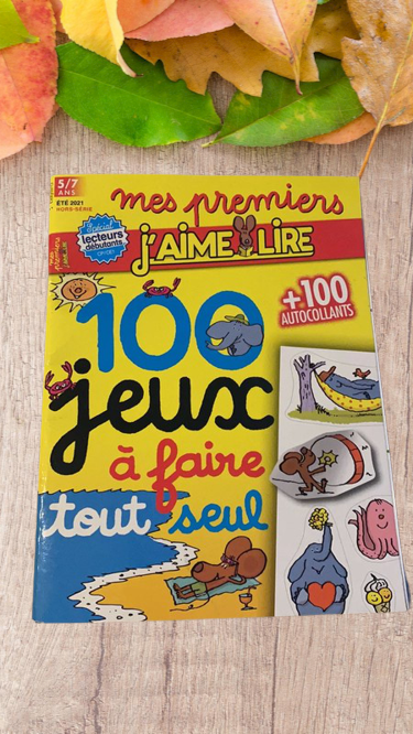 Livre mes premiers j'aime lire à faire tout seul modéle été Neuf !