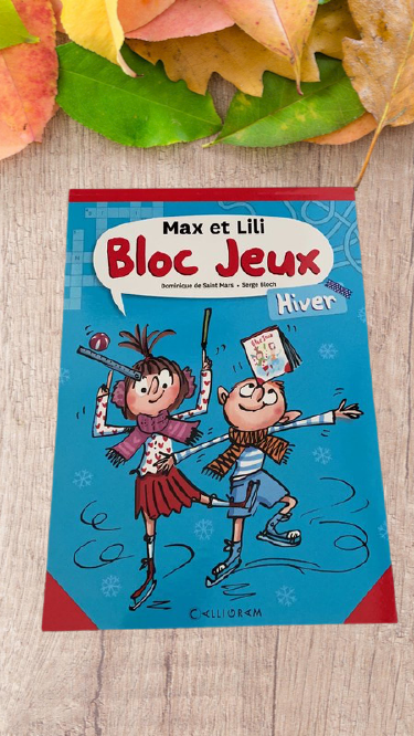 Bloc jeux Max et Lili Spécial Hiver Jeux activité Neuf