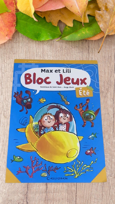 Bloc jeux Max et Lili Spécial été Jeux activité Neuf