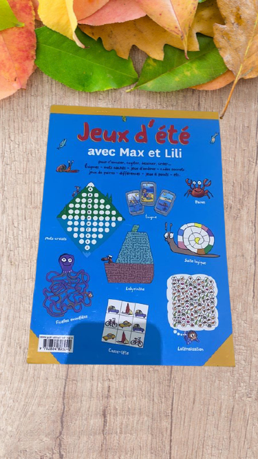 Bloc jeux Max et Lili Spécial été Jeux activité Neuf
