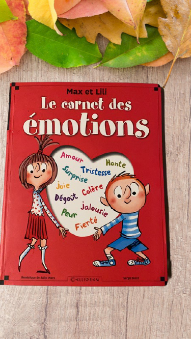Carnet des émotions Max et Lili Jeux activité Neuf