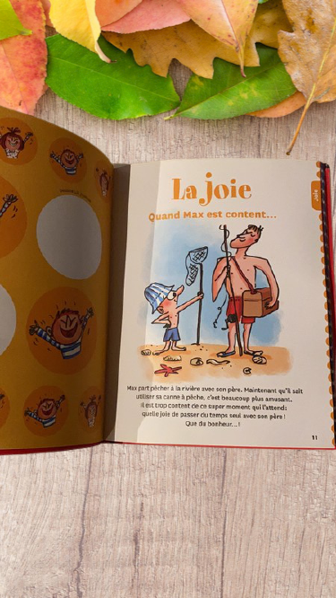 Carnet des émotions Max et Lili Jeux activité Neuf