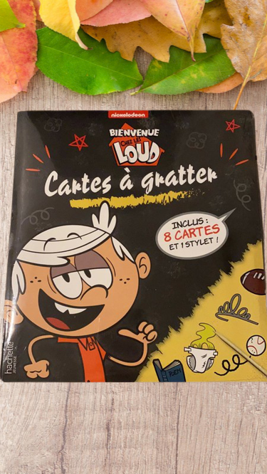 Pack de Cartes à gratter Bienvue chez Loud Neuf