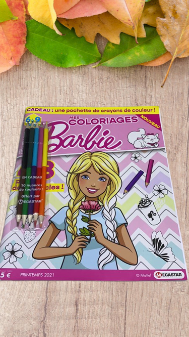 Magazine Barbie Coloriages Neuf comme en boutique Jeux activité
