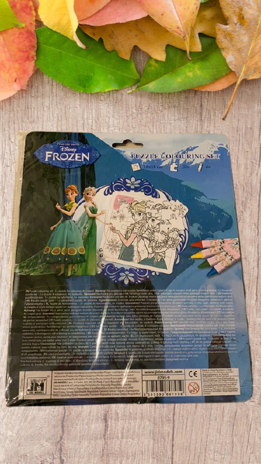 Puzzle Disney à colorier Reines des neiges Frozen Disney