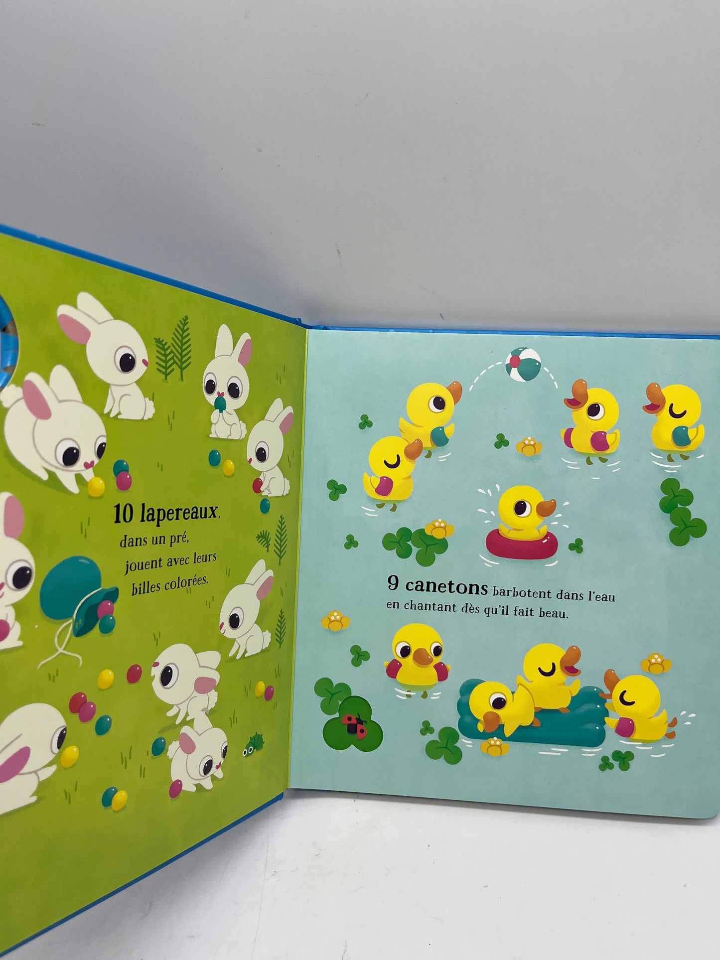 livre histoire pour le 3/2/1 et bonne nuit thème les bébés animaux Neuf