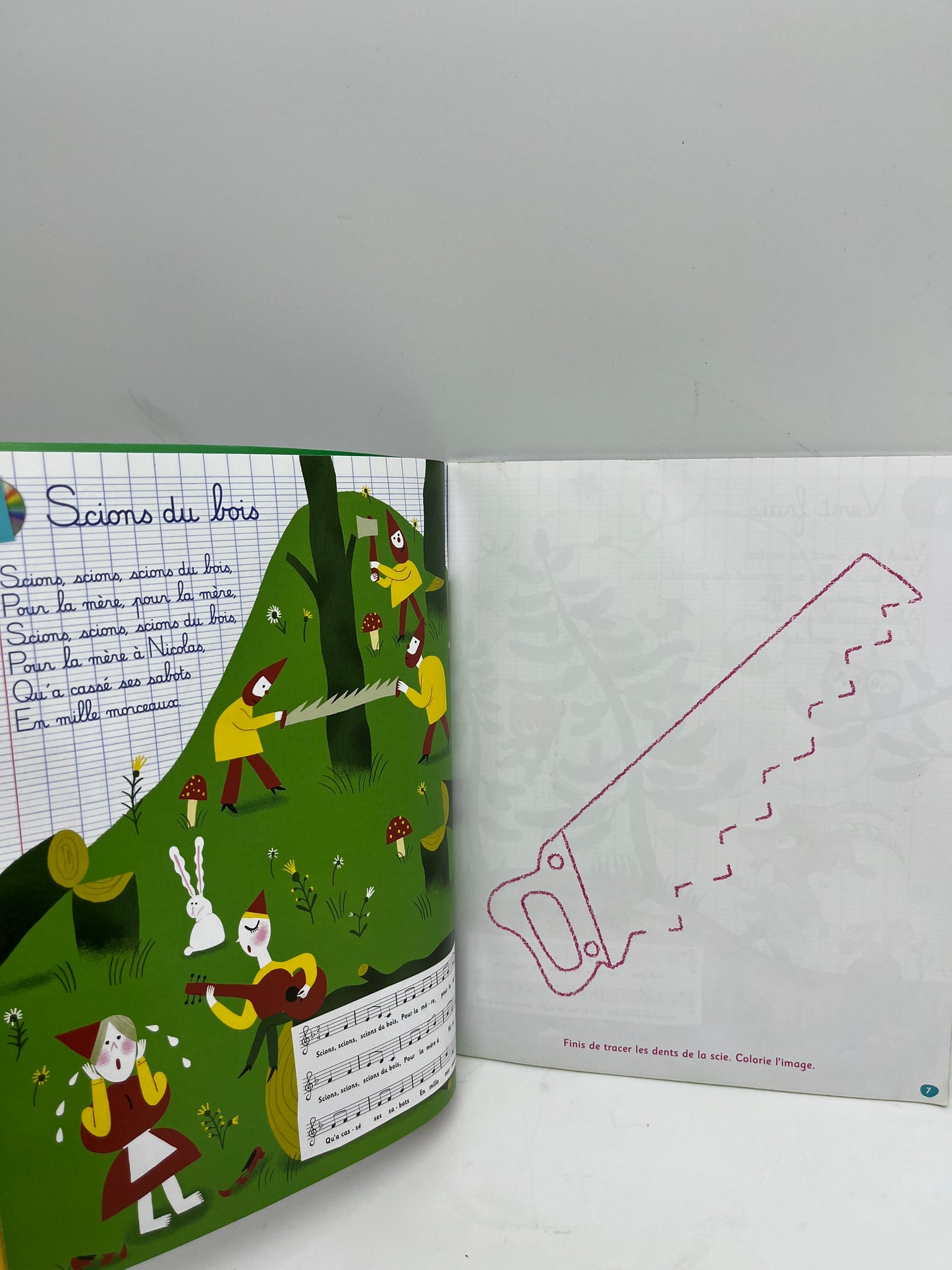 Livre activité magazines Comptines avec Cd et ses activités Special Noël