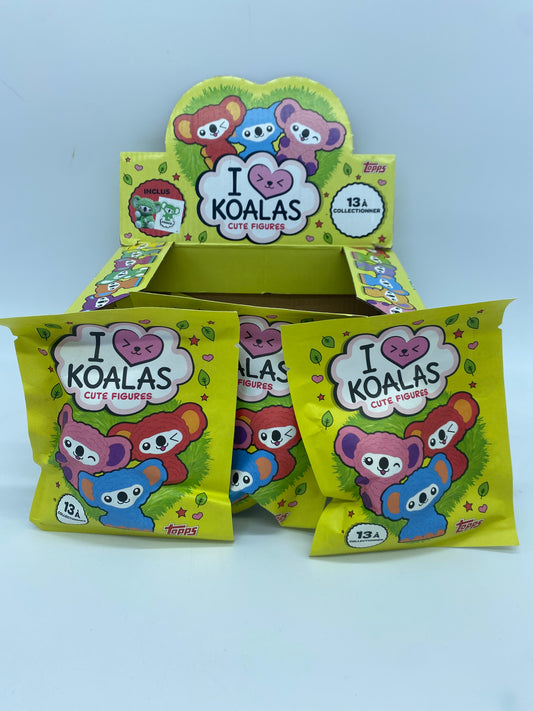 Lot de 3 Figurine I love KOALA  Neuf  Les modèles sont aléatoires dans les paquets !   Prix boutique: 12€  Plus de 13 modèles à collectionner!