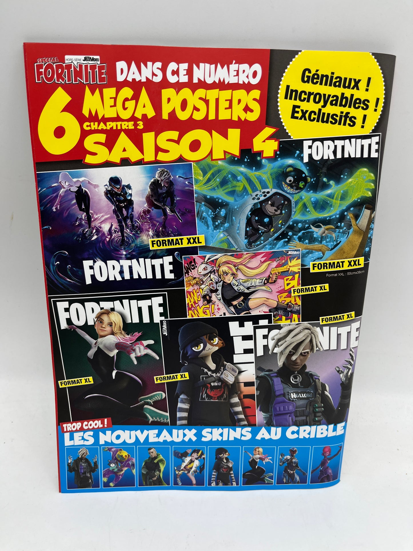 Livre d’activité Magazine GAMING  Special  FORNITE  tout savoir avec poster !!