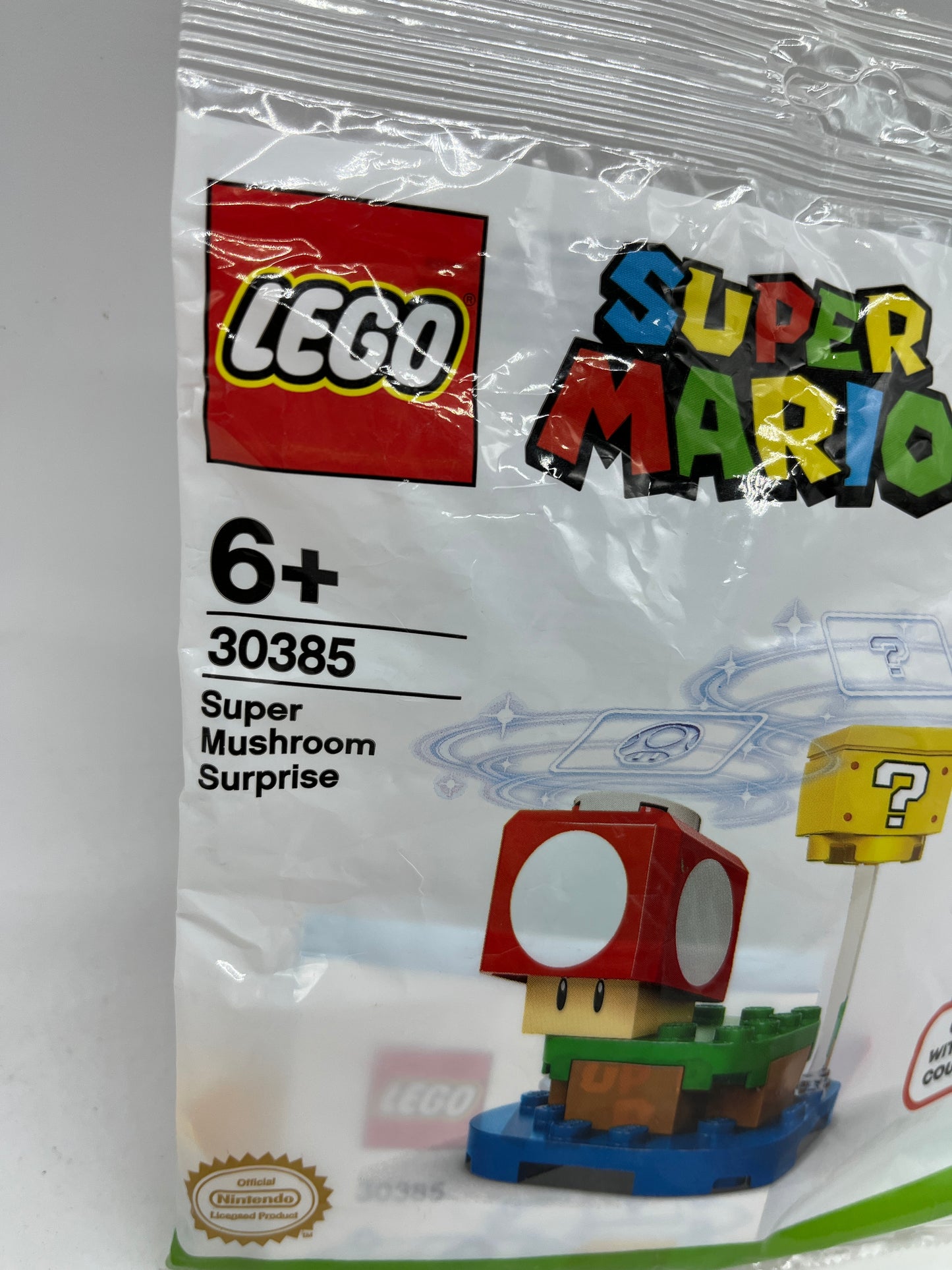 Sachet polybag Lego Super Mario Neuf Super Mushroom Surprise 30385