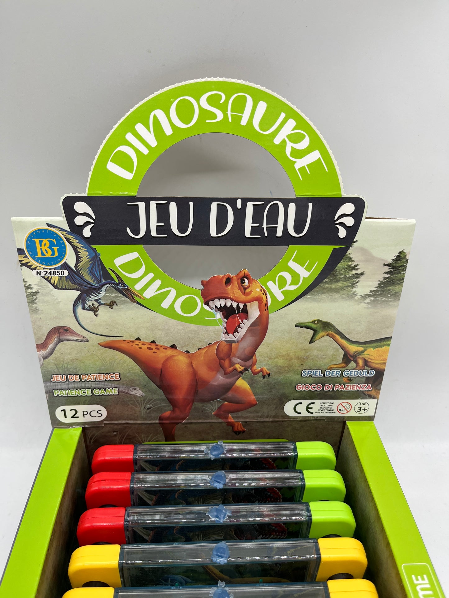 Jouet WaterGame jeu d’eau ludique en forme de switch modèle Dinosaure 🦖 neuf avec étiquette!