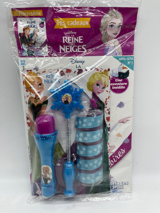 Livre d’activité Magazines Disney princesse Reine des neiges Hors serie numéro 7 avec son coffret de danse Neuf