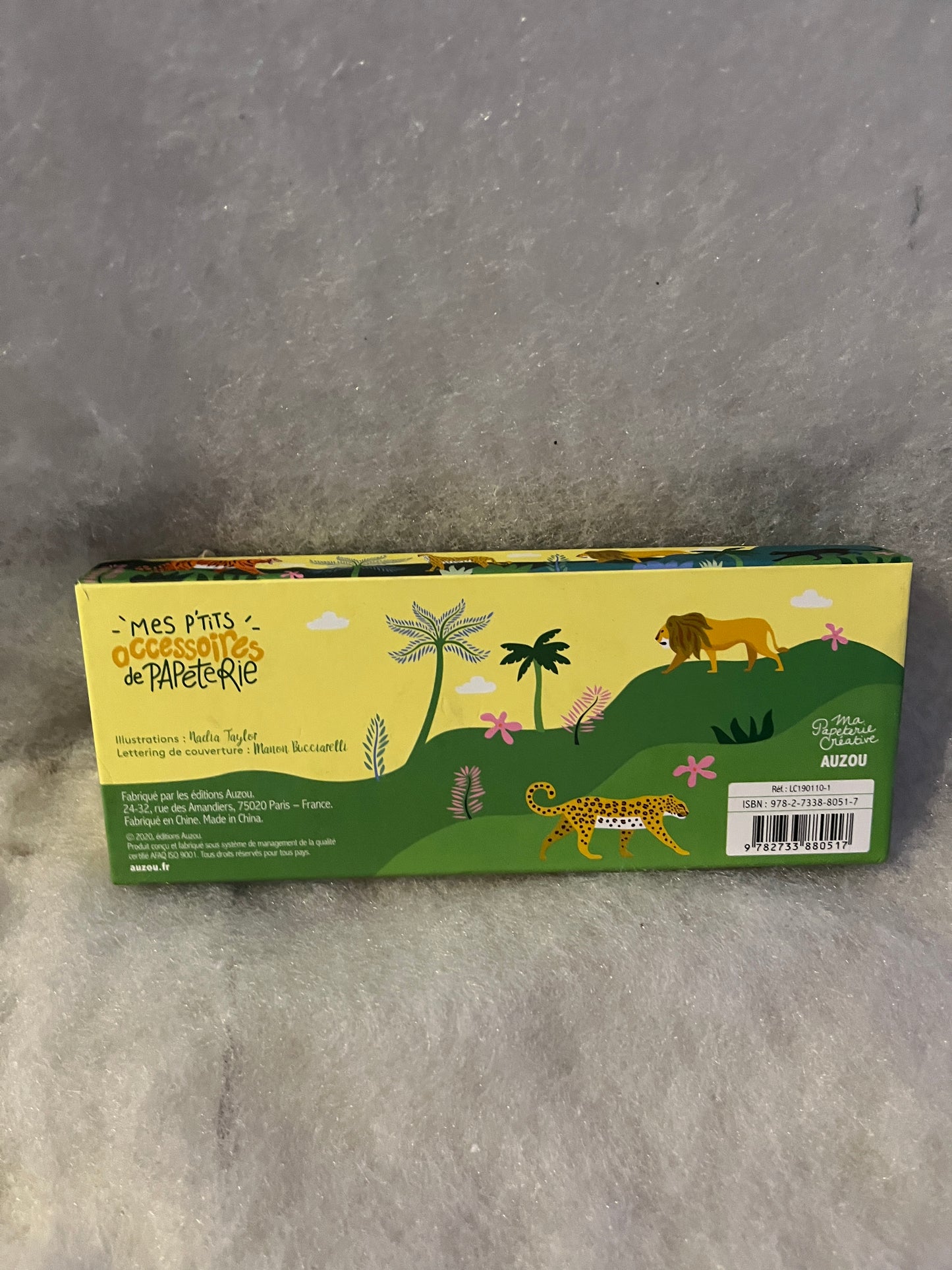 Coffret Papeterie édition Jungle activité manuelle Edition Auzou Neuf
