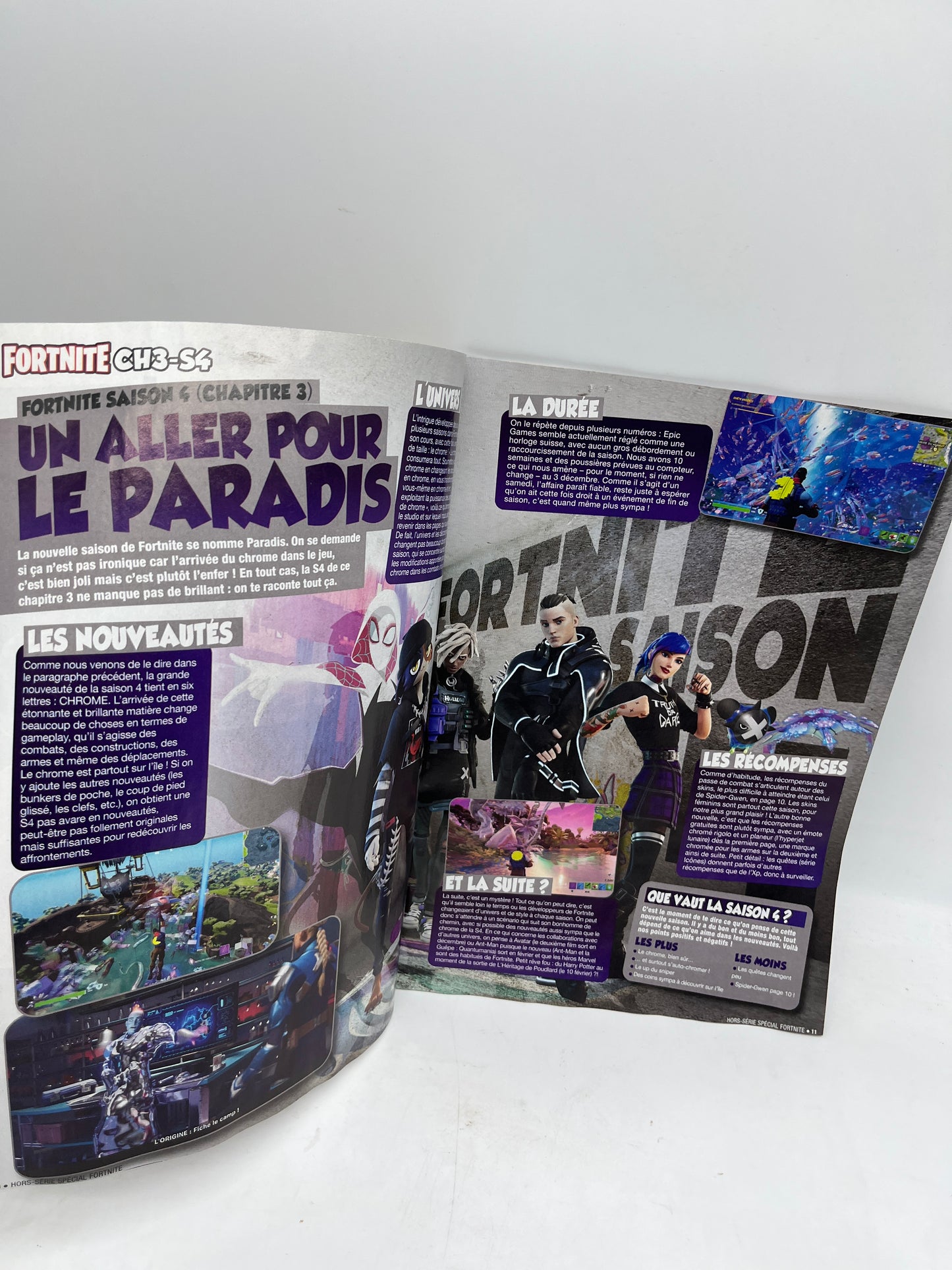 Livre d’activité Magazine GAMING  Special  FORNITE  tout savoir avec poster !!