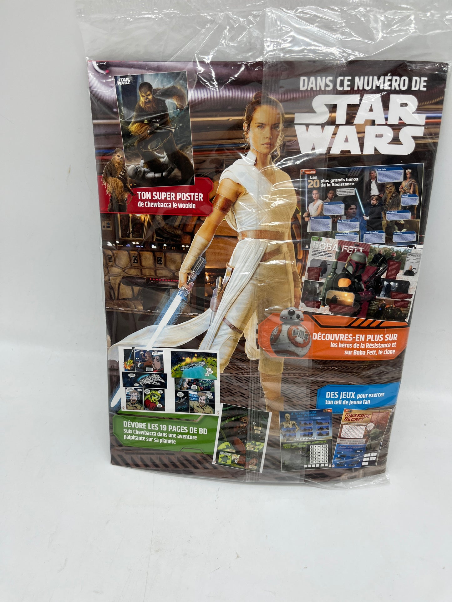 Livre d’activité  Magazine Star Wars avec son lance disque Dark  vador   Neuf