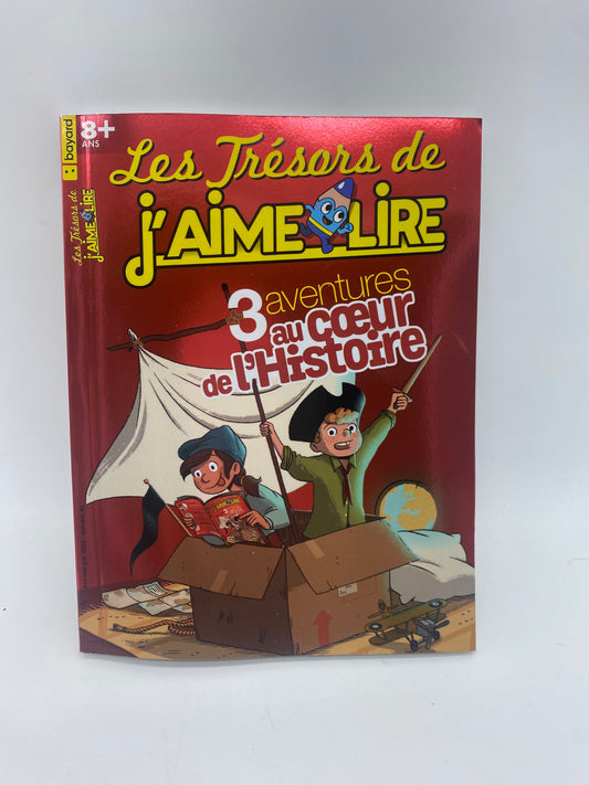 Livre d’activité Magazine les tresor de J’aime lire  3 roman inédit Neuf ! Hors series !