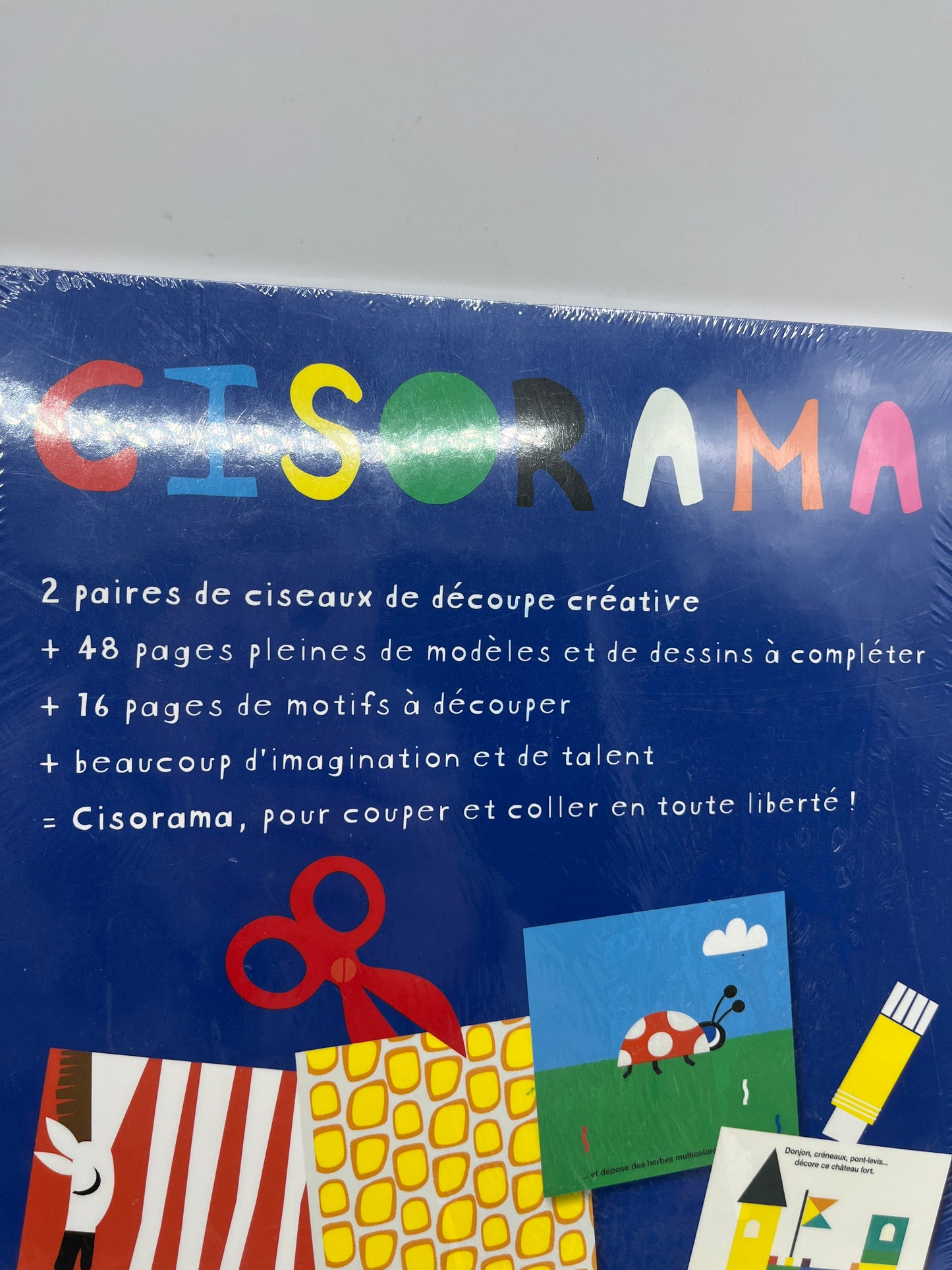 Pack activités manuelle  coupage collage Cisorama neuf sous blister