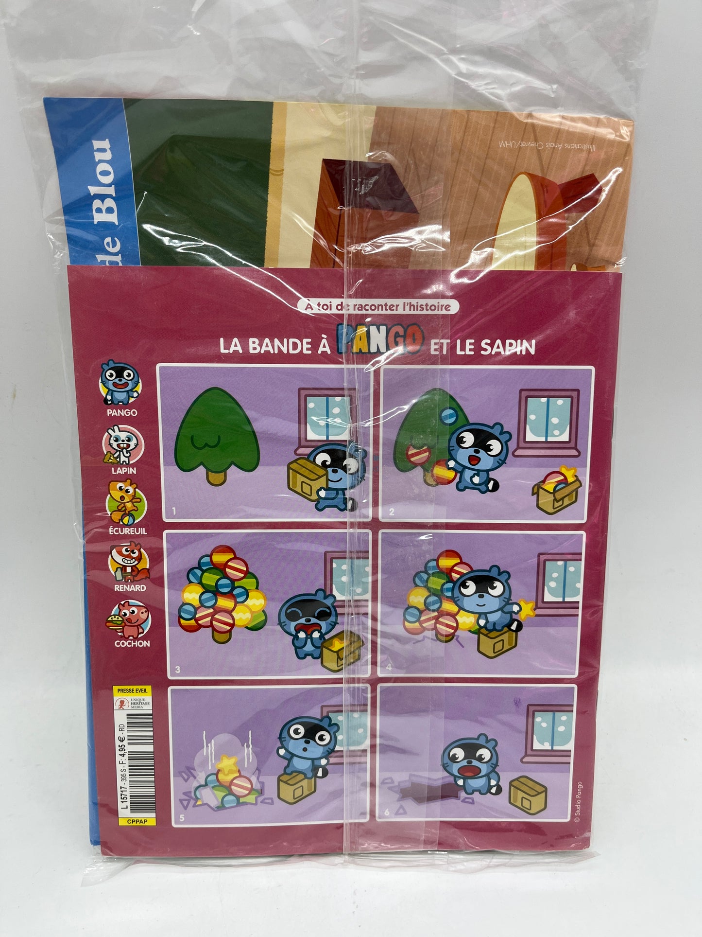 Livre d’activité Magazine abricot avec ces marionnettes à doigts Neuf !