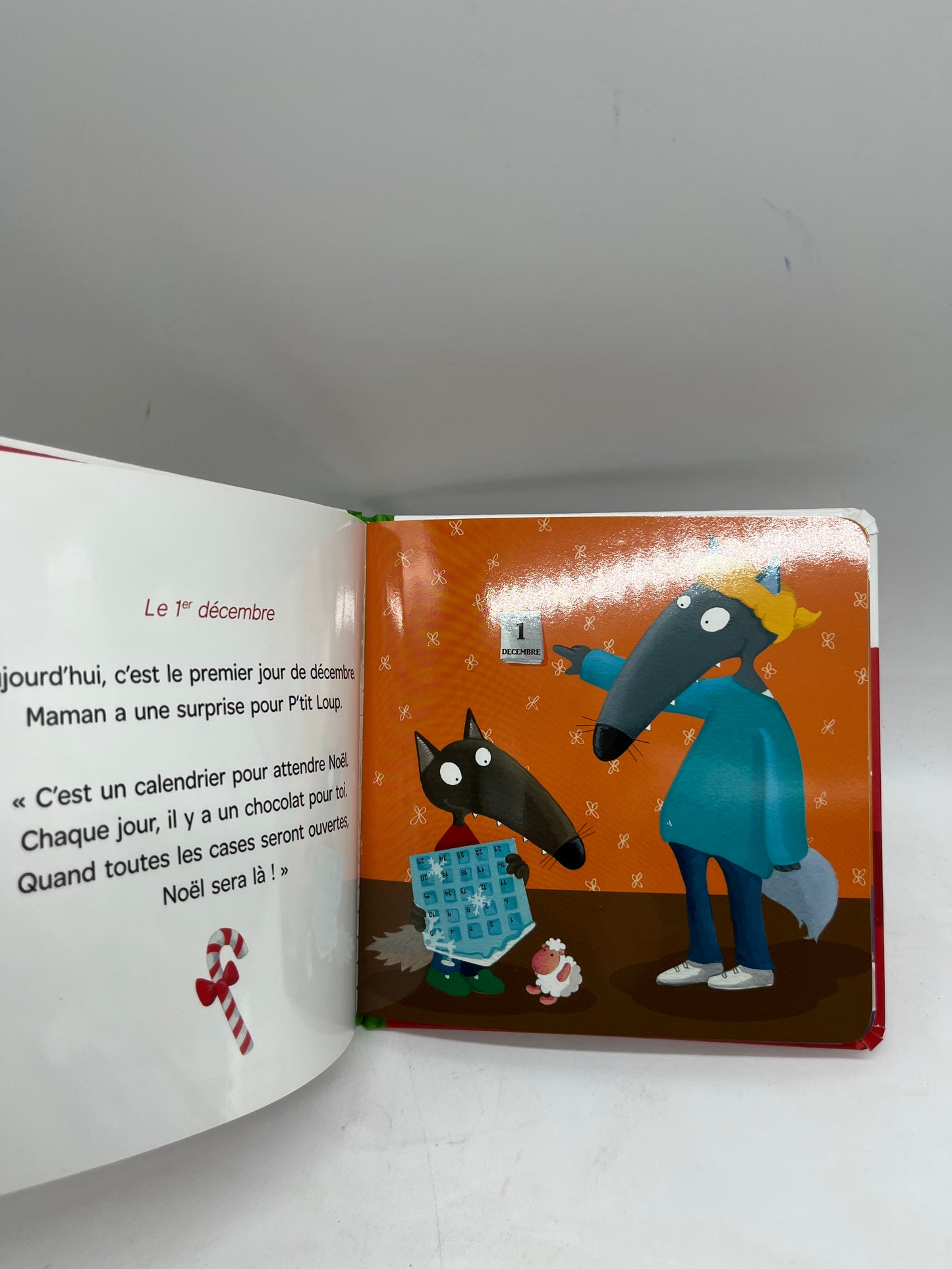 Livre P’tit Loup prépare  Noël edition Auzou Neuf