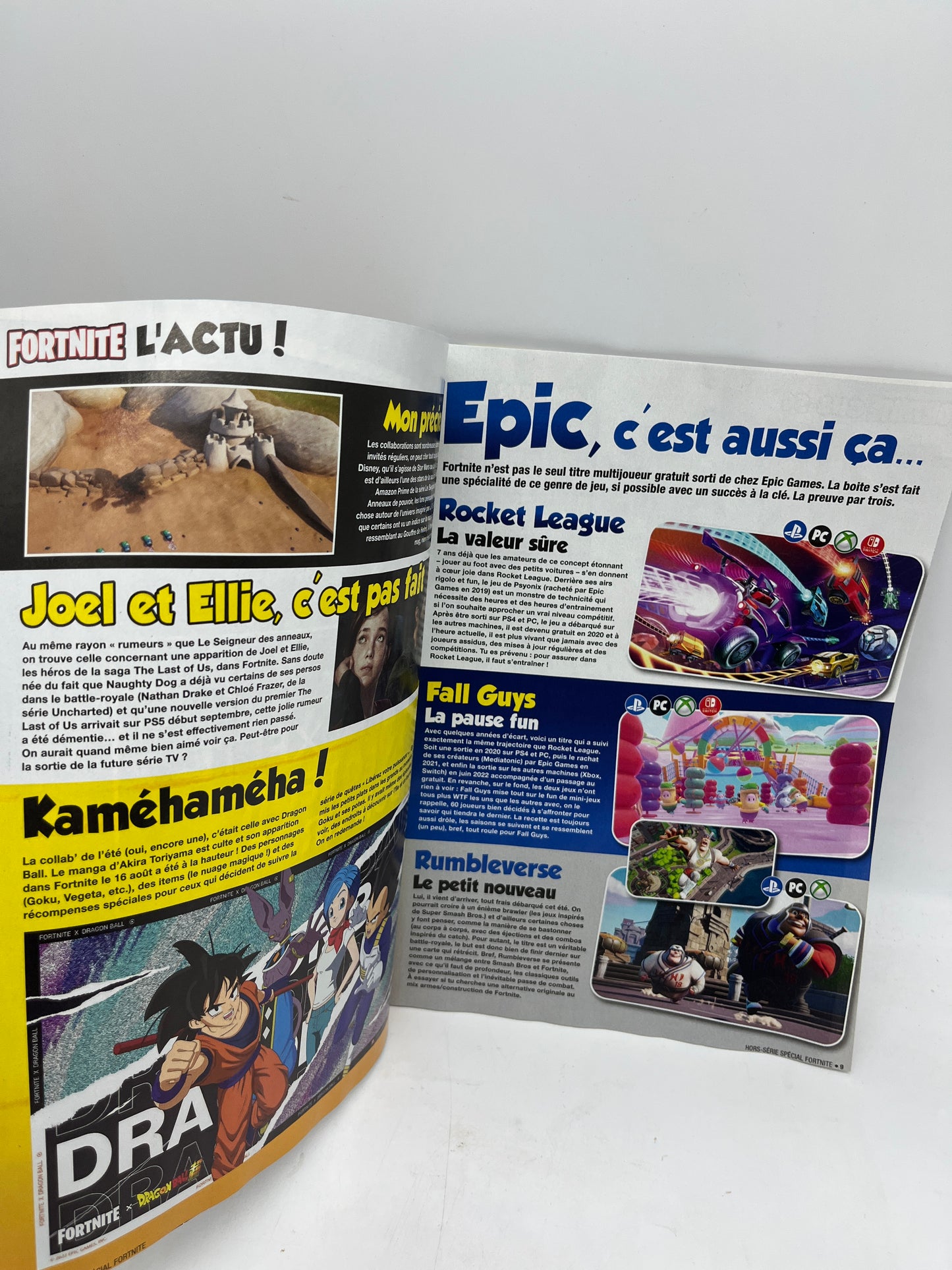 Livre d’activité Magazine GAMING  Special  FORNITE  tout savoir avec poster !!