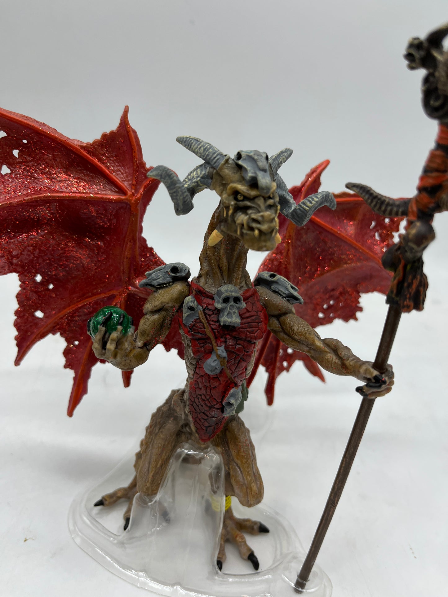 Figurine Plastoy Dragon debout avec lance  Neuf avec étiquette