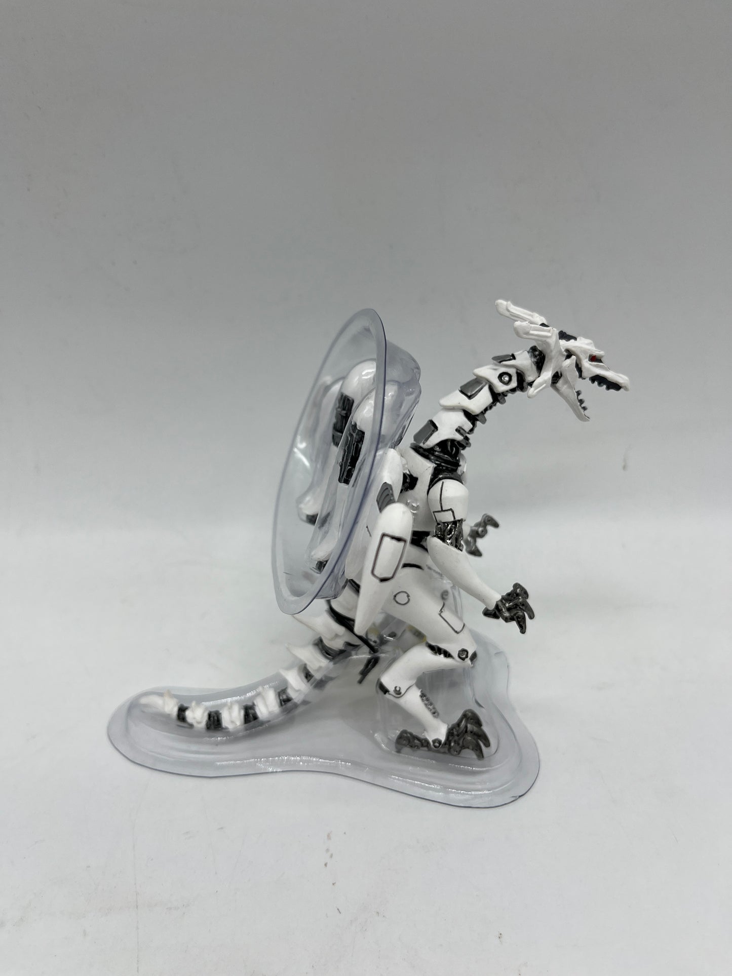 Figurine Plastoy Dragon Blanc du futur Neuf avec étiquette