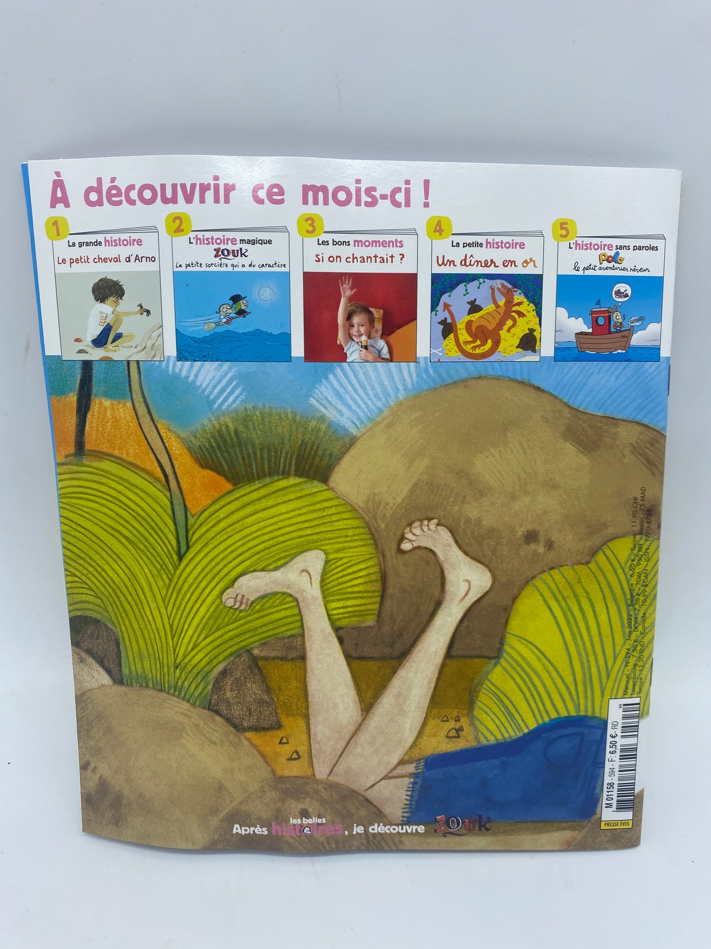 Magazine Livre les plus belles histoires à lire et à écouter  histoires Neuf
