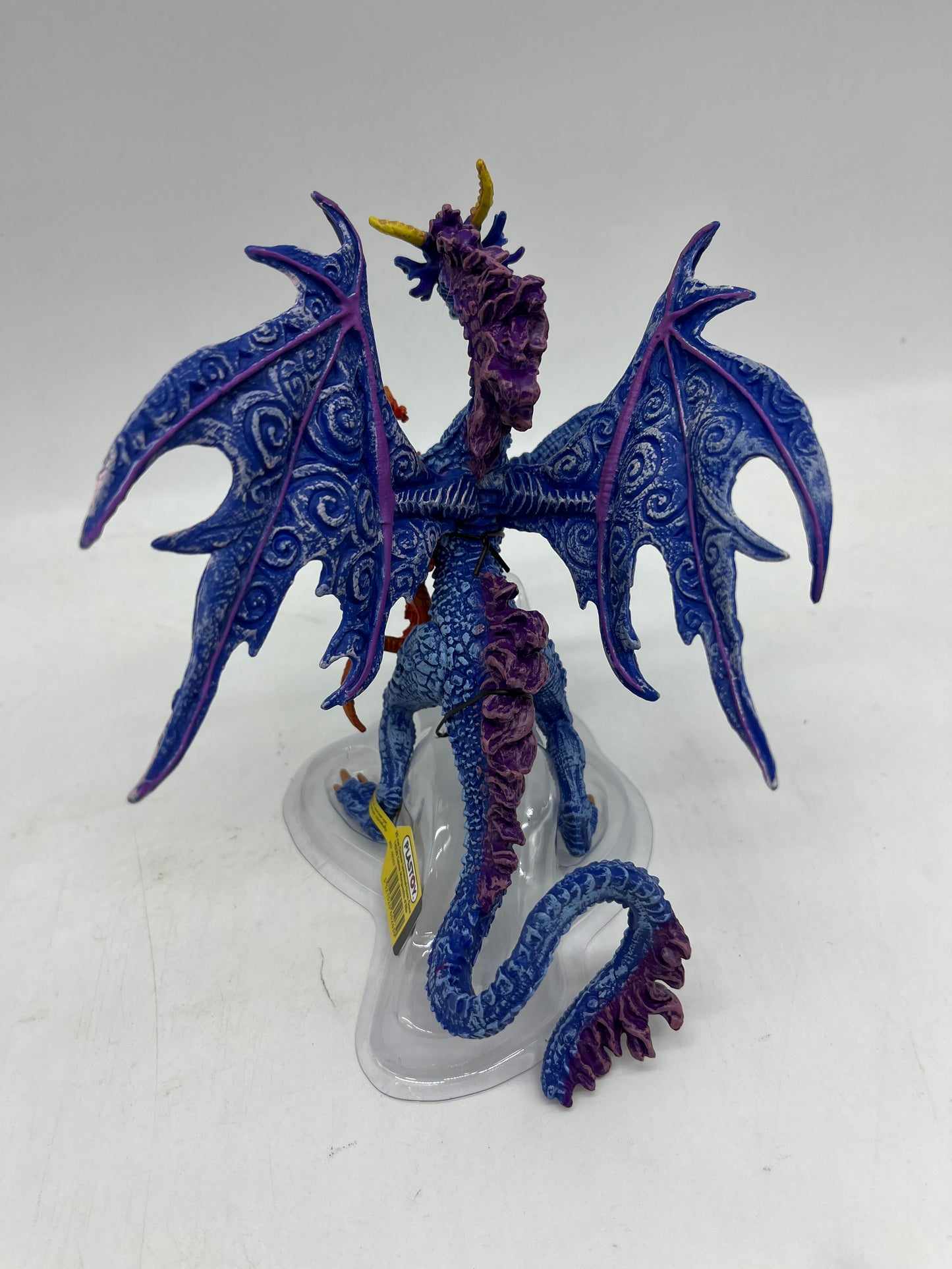 Figurine Plastoy Dragon bleu violet Neuf avec étiquette