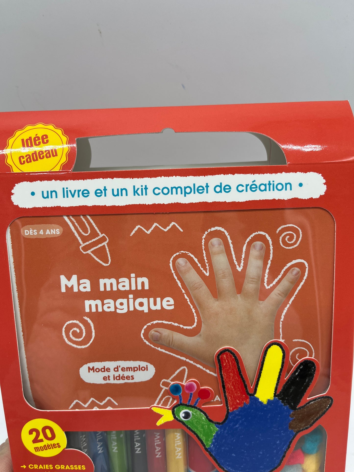 Coffret activité manuelle kit complet Ma main magique Neuf