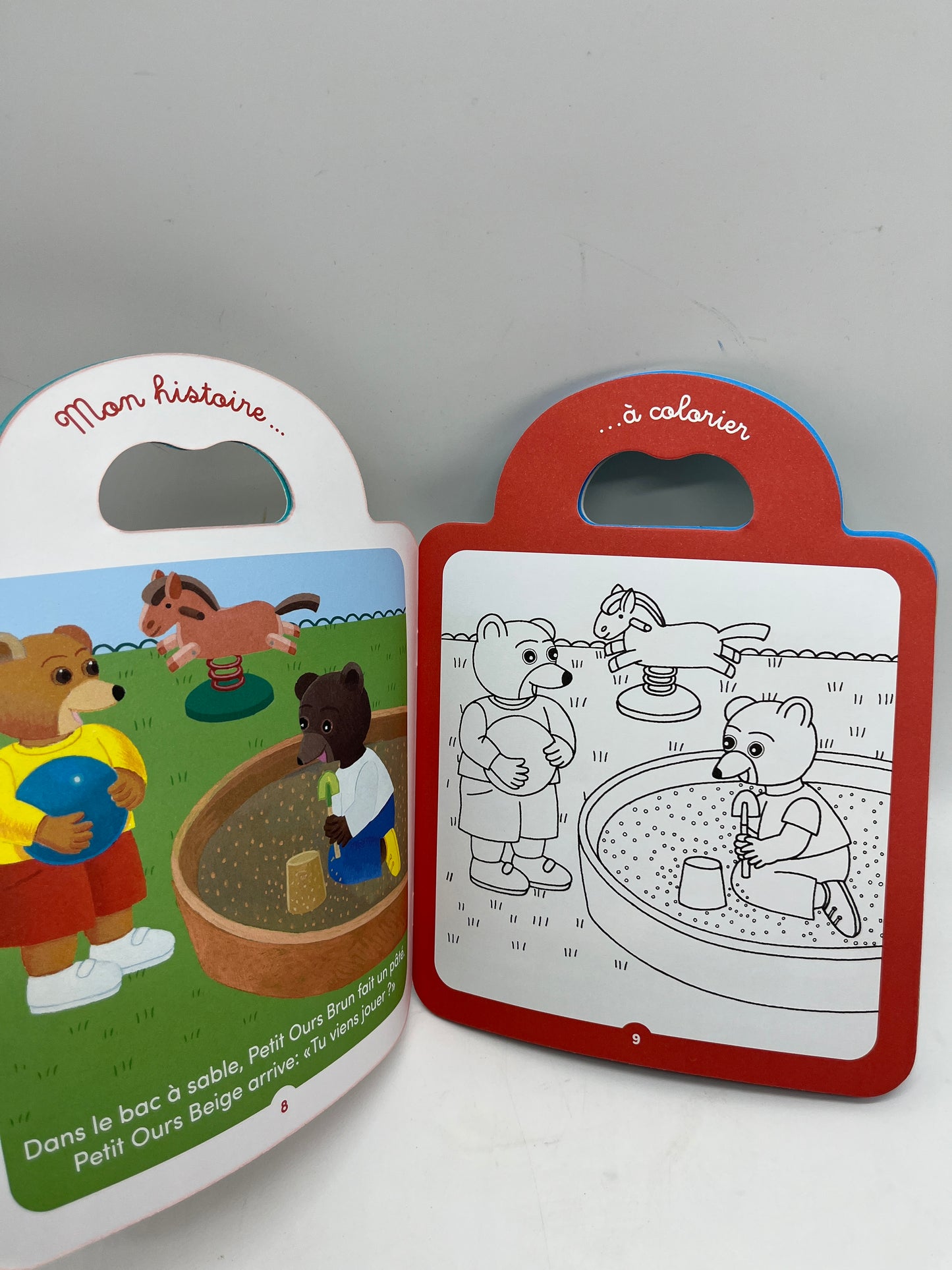 Livre d’activité Magazines Je colorie avec Petit ours brun thème automne Neuf
