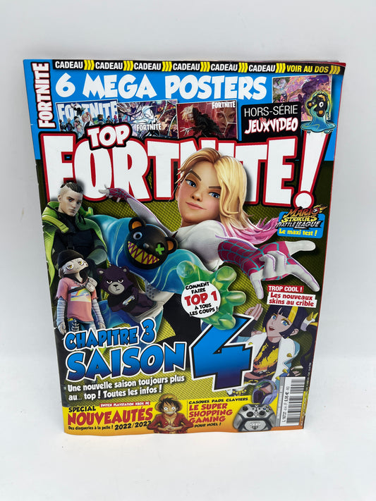Livre d’activité Magazine GAMING Top FORNITE  tout savoir avec poster !!