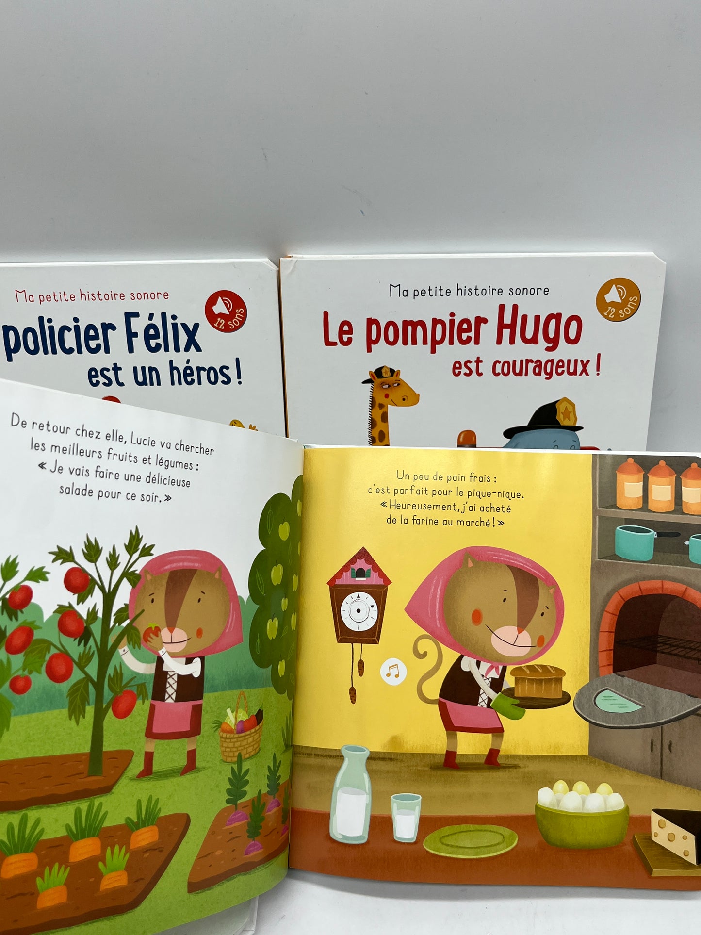 Lot de 4 livres sonore Ludique Ma petite histoire sonore Neuf