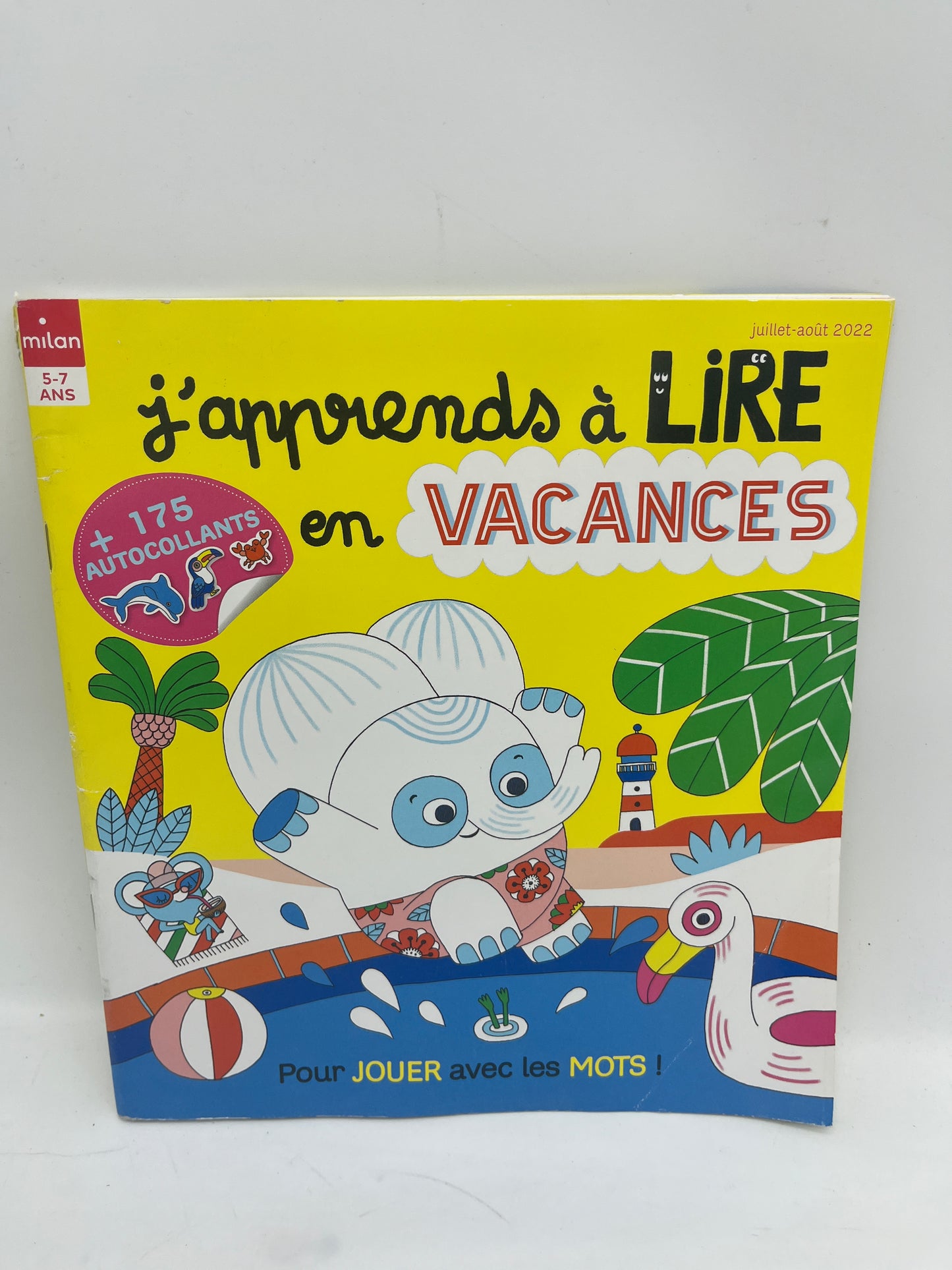 Livre d’activité  j’apprends à lire avec ses 170 stickers neuf