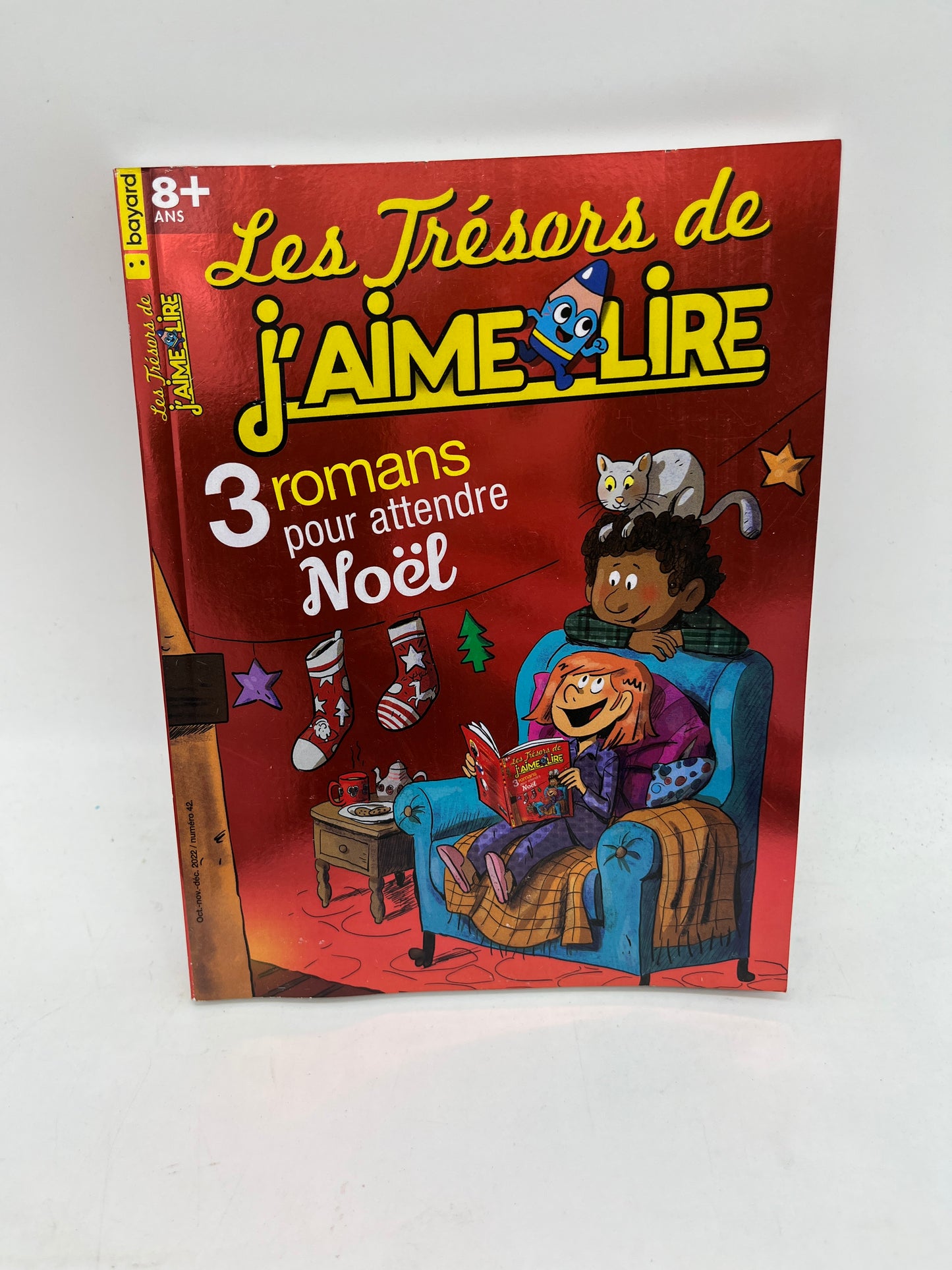Livre d’activité Magazine les tresor de J’aime lire  3 roman inédit Neuf ! Thème Noël Hors series !