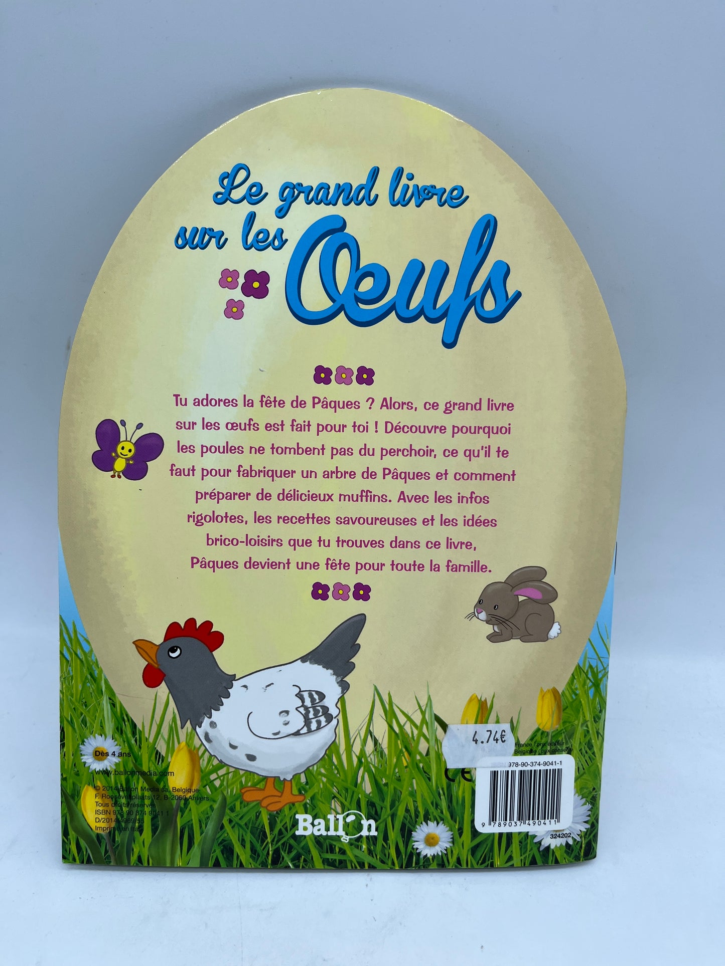 Livre stickers et d’activité Le grand livre des oeufs  spécial Pâques 🐣 Neuf
