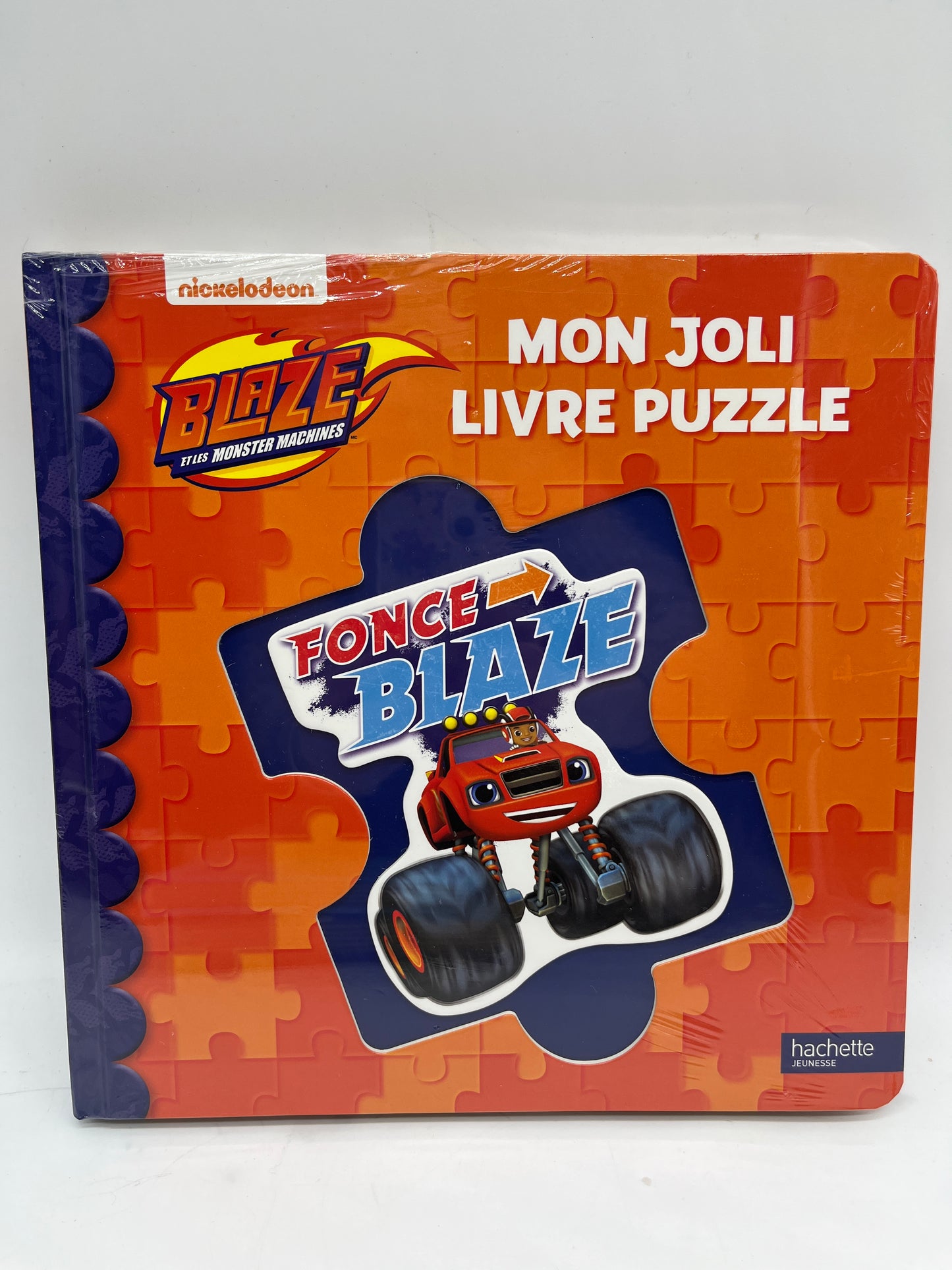 Mon Joli Livre Puzzle Blaze Disney avec ses histoires Puzzle Neuf !
