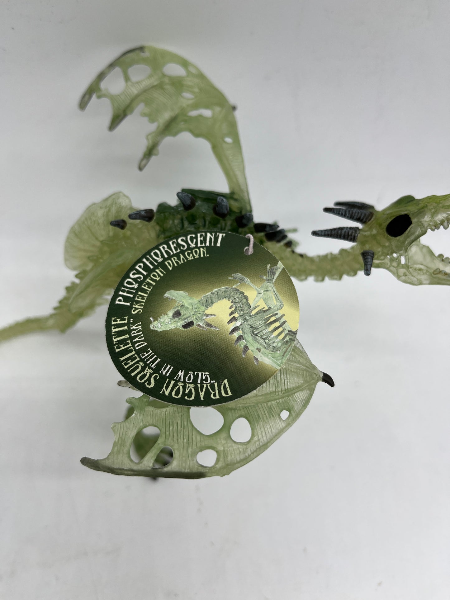 Figurine Playstoy Dragon Vert fluorescent Neuf avec étiquette