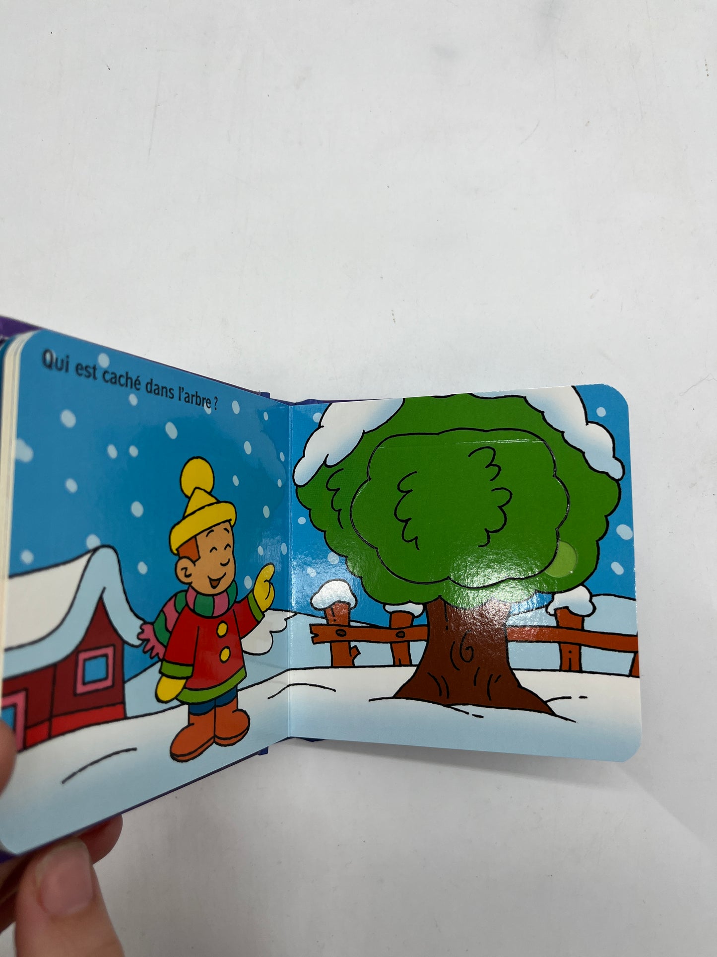 Mini Livre à rabat surprise Le bonhomme de neige tout cartonné  Neuf !