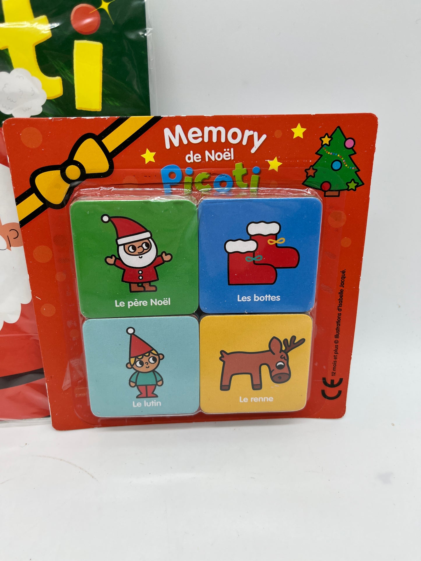 Livre d’activité magazine Picoti avec son jeu memory  special Noël Neuf !