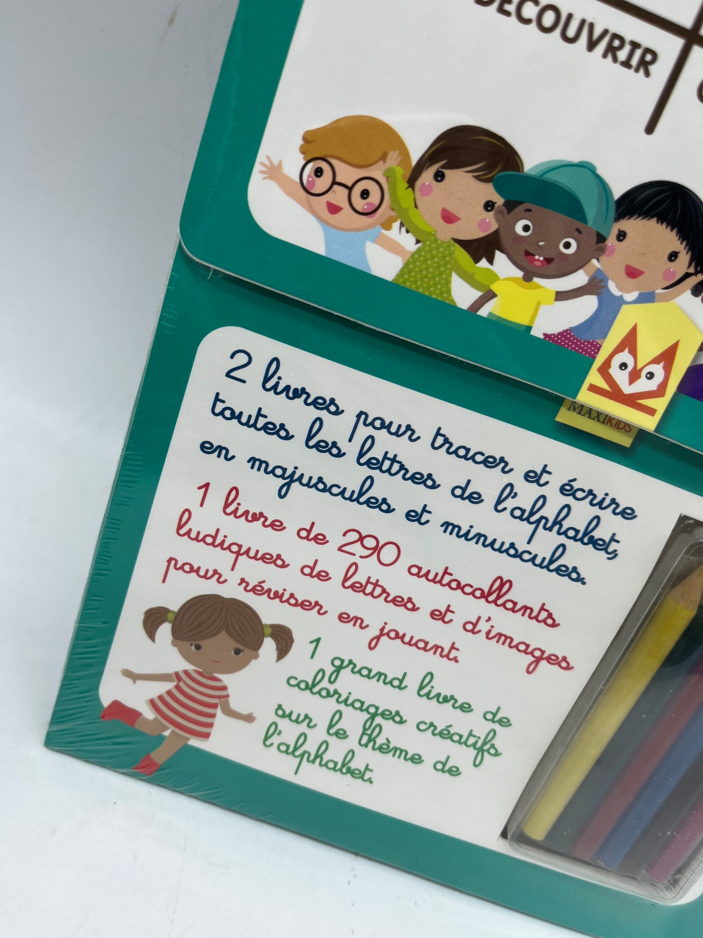 Maxi Mallette d’activités Montessori thème l’alphabet Neuf sous blister