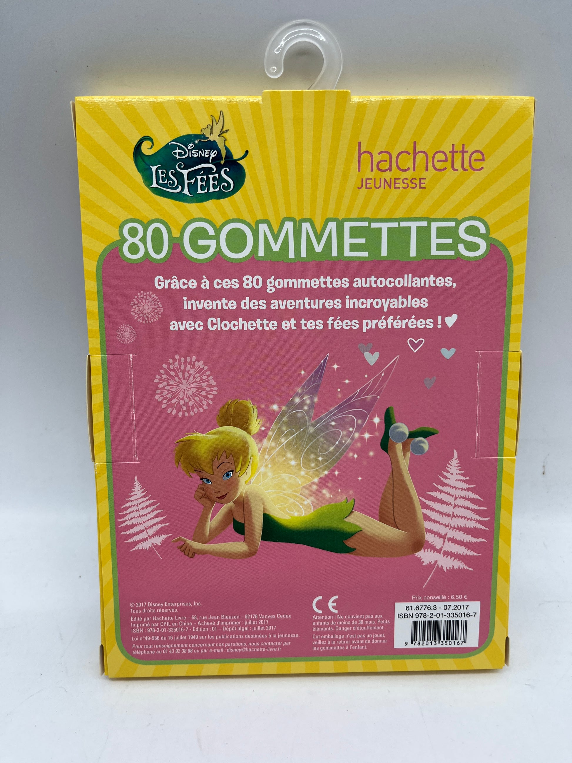 Paquet de 80 gommettes Disney Princesses Fée clochette Neuf –  Laboutiquedulivre