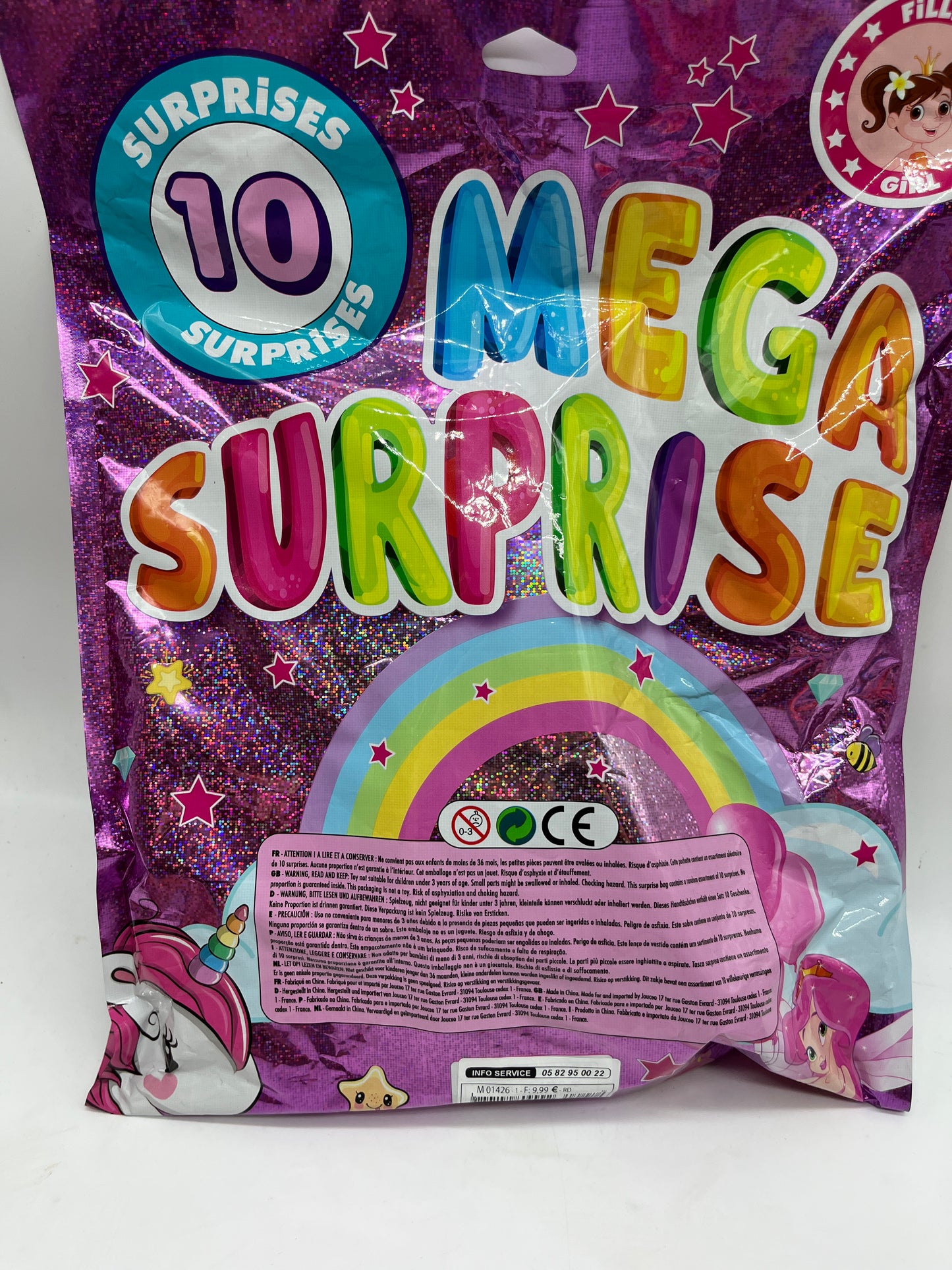 Mega Pack 10 surprises Special fille Neuf