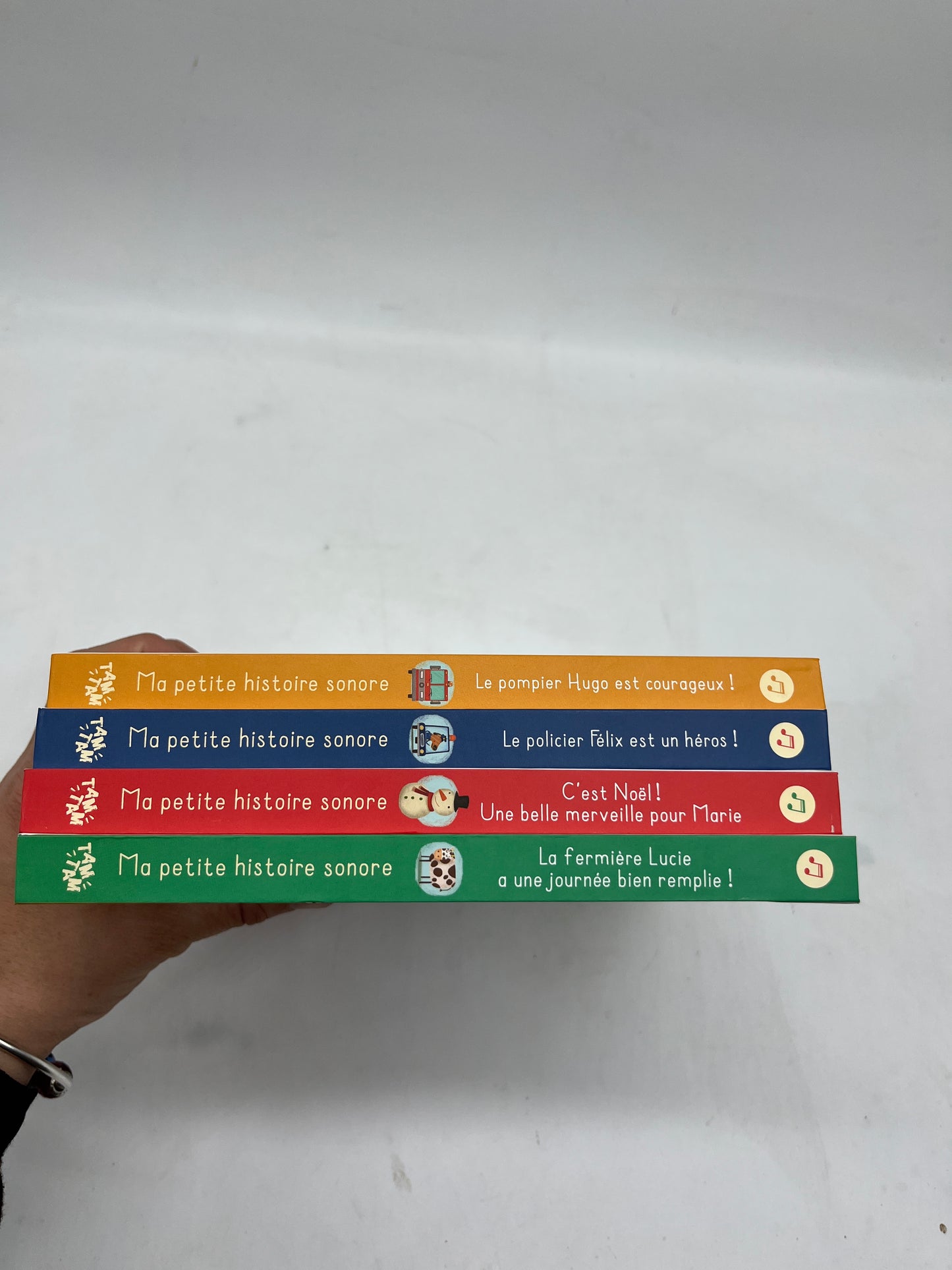 Lot de 4 livres sonore Ludique Ma petite histoire sonore Neuf